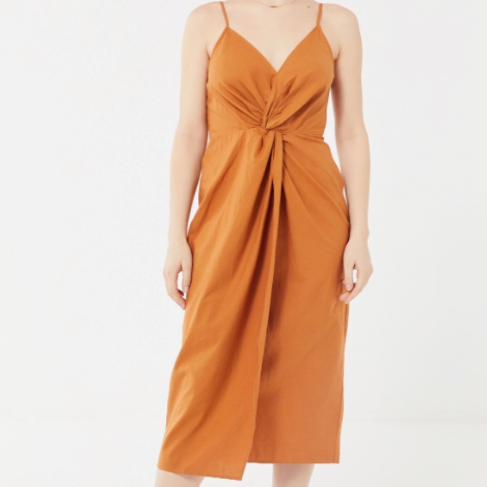 UO Tan Twist Dress